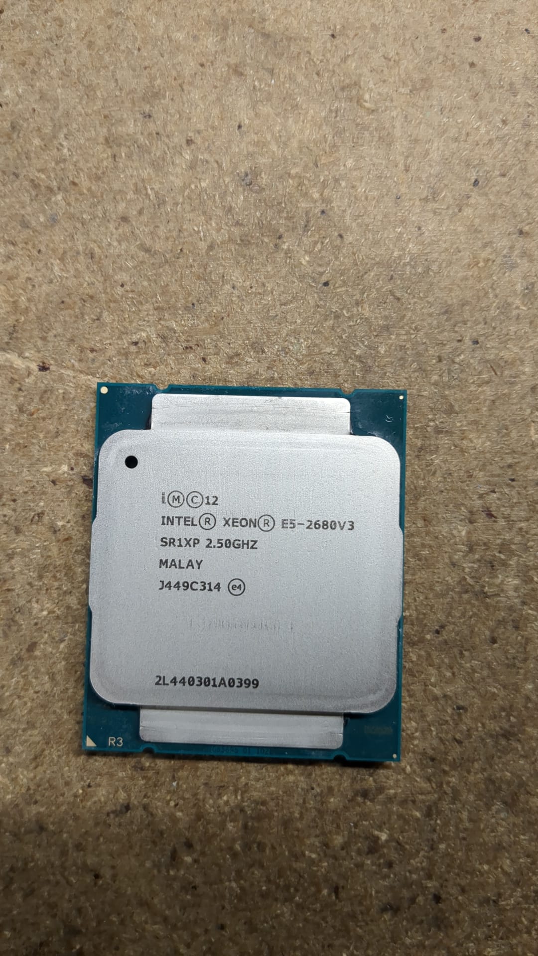 SR1XP Intel E5-2680 V3 2.50GHZ 30M 12 CORE CPU 2nd :SR1XP: Alt ( ) Other /
