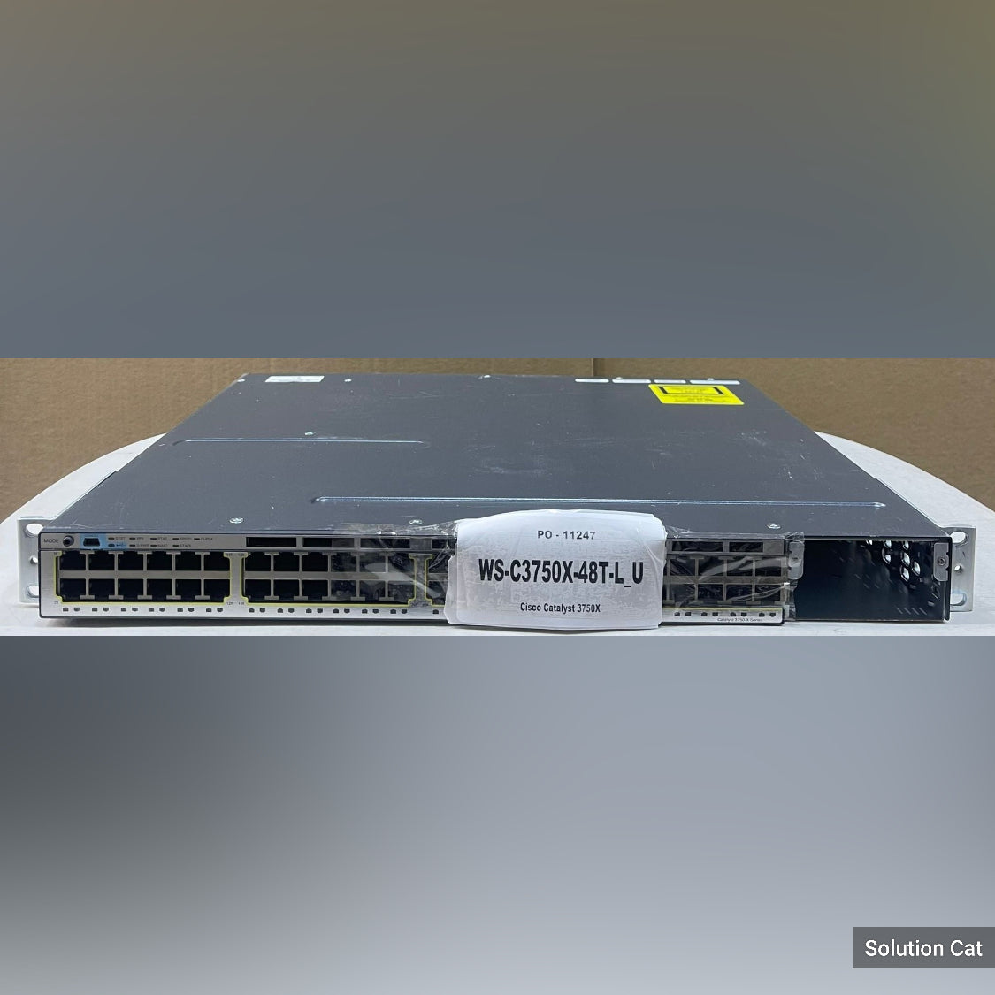 Cisco Catalyst 3750 X Series 48 Port Network Switch PN:WS-C3750X-48T-L 2nd :WS-C3750X-48T-L: Alt () Other //