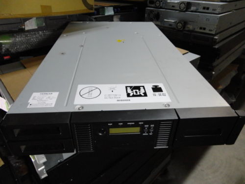 Sun StorageTek SL24 tape autoloader 2u rack-mountable with HP LTO-3 drive and SCSI Interface Includes Rackmounting kit and SCSI terminator 2nd :SL24-1L3-SCSI-Z: Alt () Other //