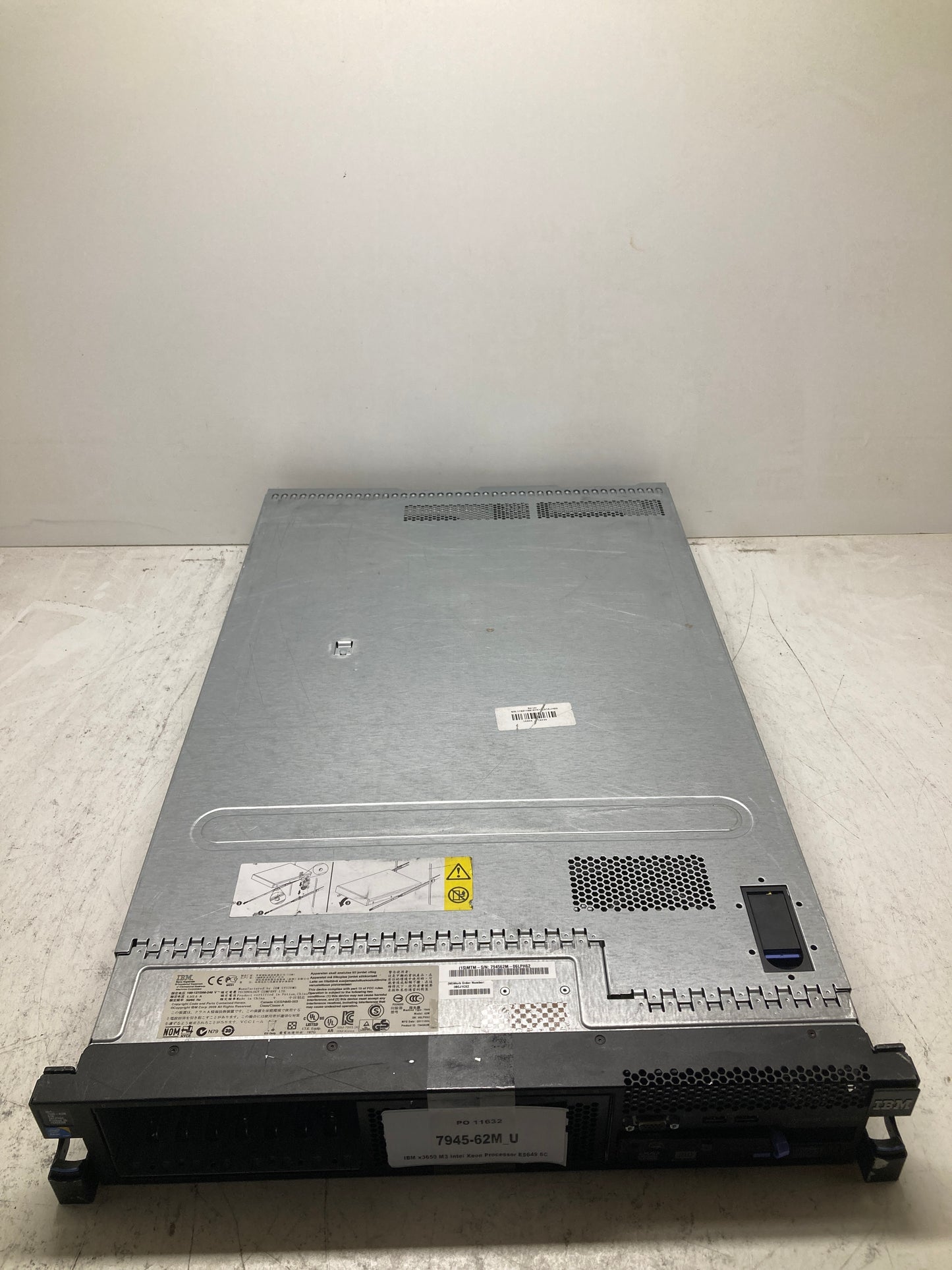 IBM x3650 M3 Intel Xeon Processor E5649 6C 2.53GHz 12MB Cache 1066MHz 80W 4GB RAM - no HDDs PN:7945-62M 2nd :7945-62M: Alt () Other //