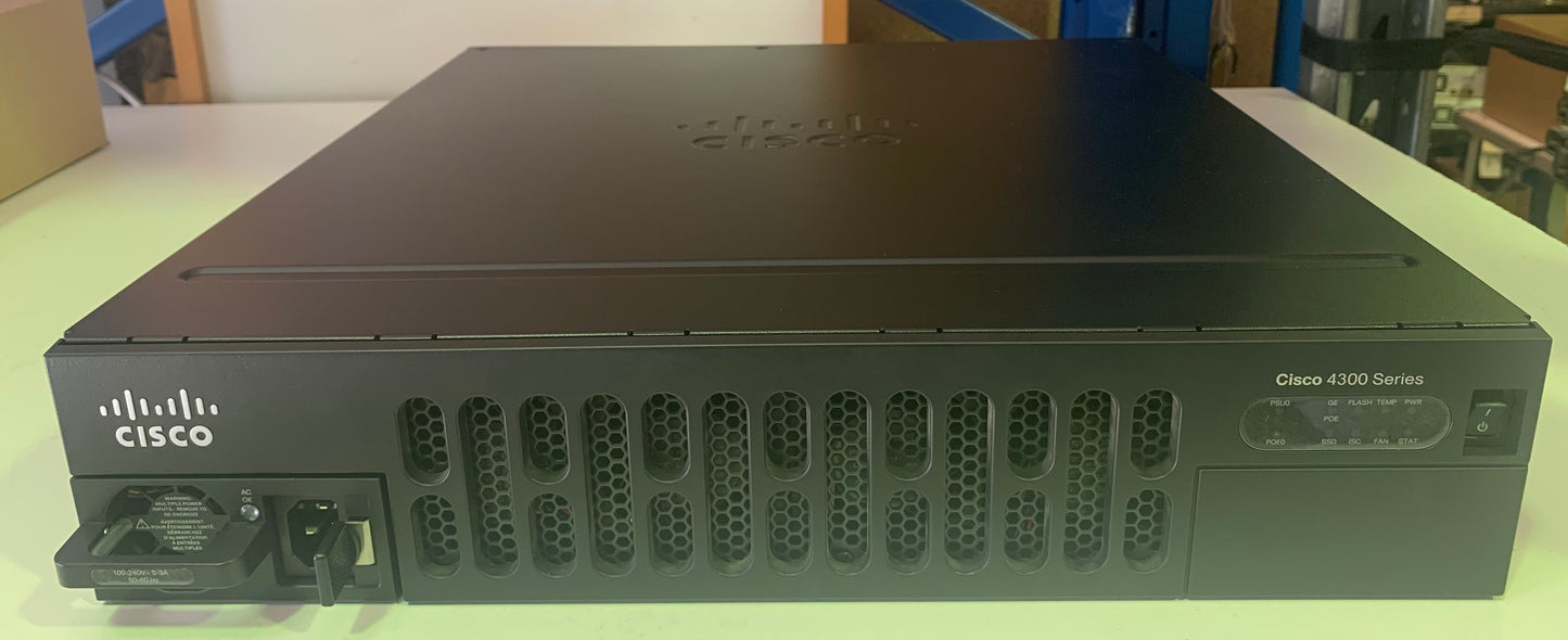 Cisco ISR4351/K9 with 4GB Flash Memory 4GB DRAM 2nd :ISR4351/K9: Alt () Other //