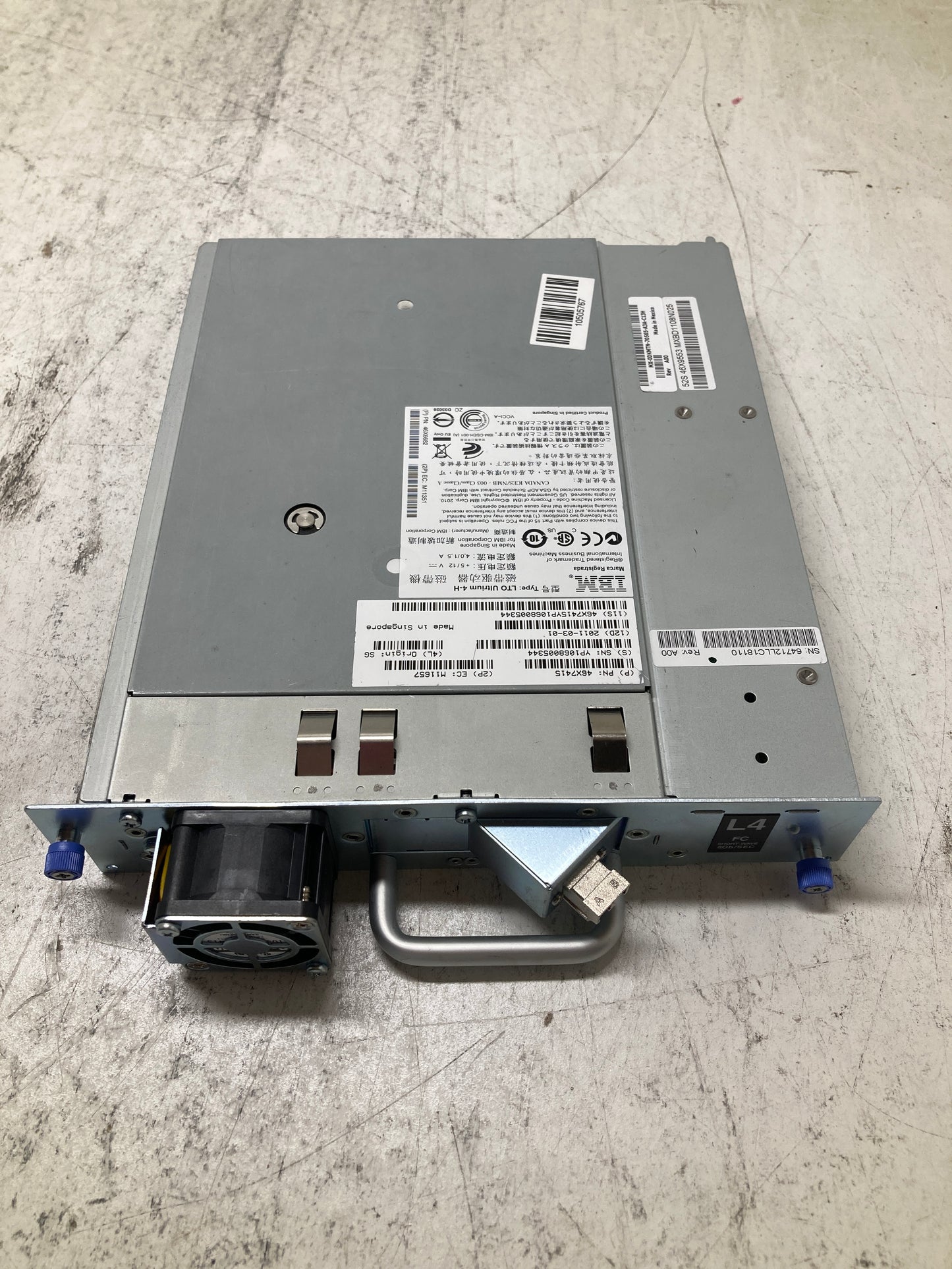 IBM LTO-4 Ultrium HH FC 800/1600GB 46X7415 3573-8148 2nd :46X7415: Alt () Other //