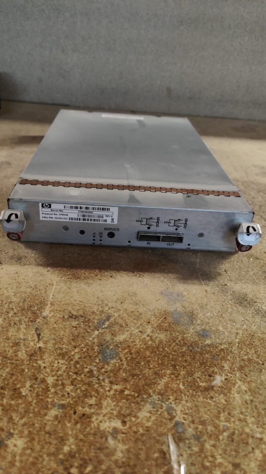 HP P2000 3.5inch Drive Enclosure SAS IO Module 592262-002 AP844B 2nd :AP844B: Alt () Other //