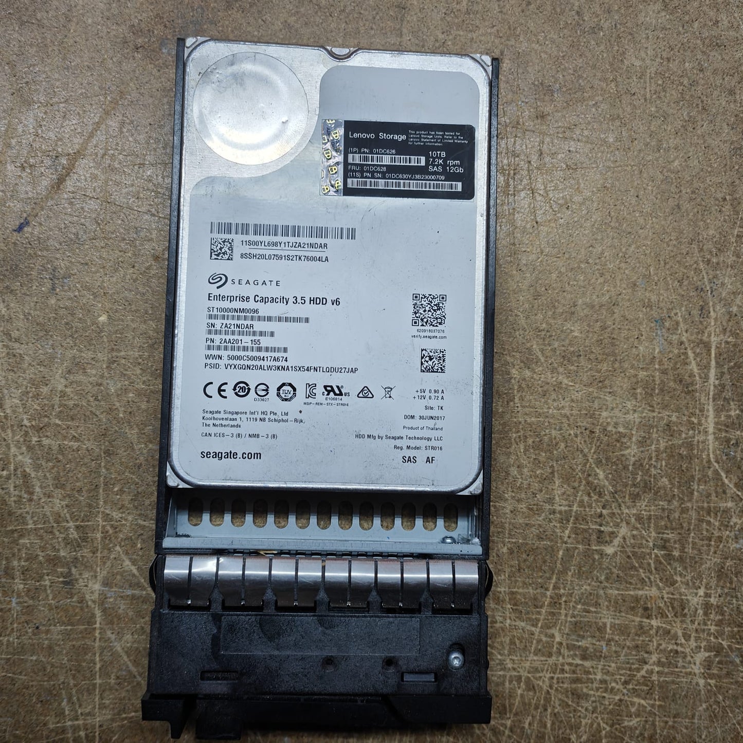 IBM - Lenovo Storage 10TB 7.2K LFF NL-SAS HDD 2nd :01DC628: Alt () Other //