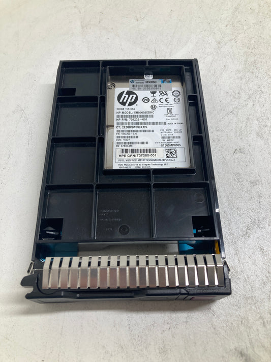 HP 300GB 12G SAS 15K 3.5in 3.5inch SC Converter Enterprise Hard Drive PN:737261-B21 2nd :737261-B21 737298-001 759202-001: Alt () Other //