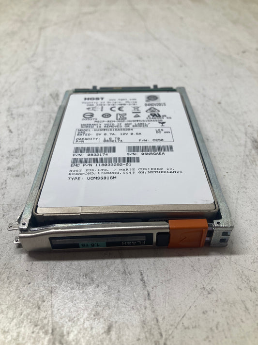 005051721 EMC 1.6TB 2.5" 6Gbps SAS SSD