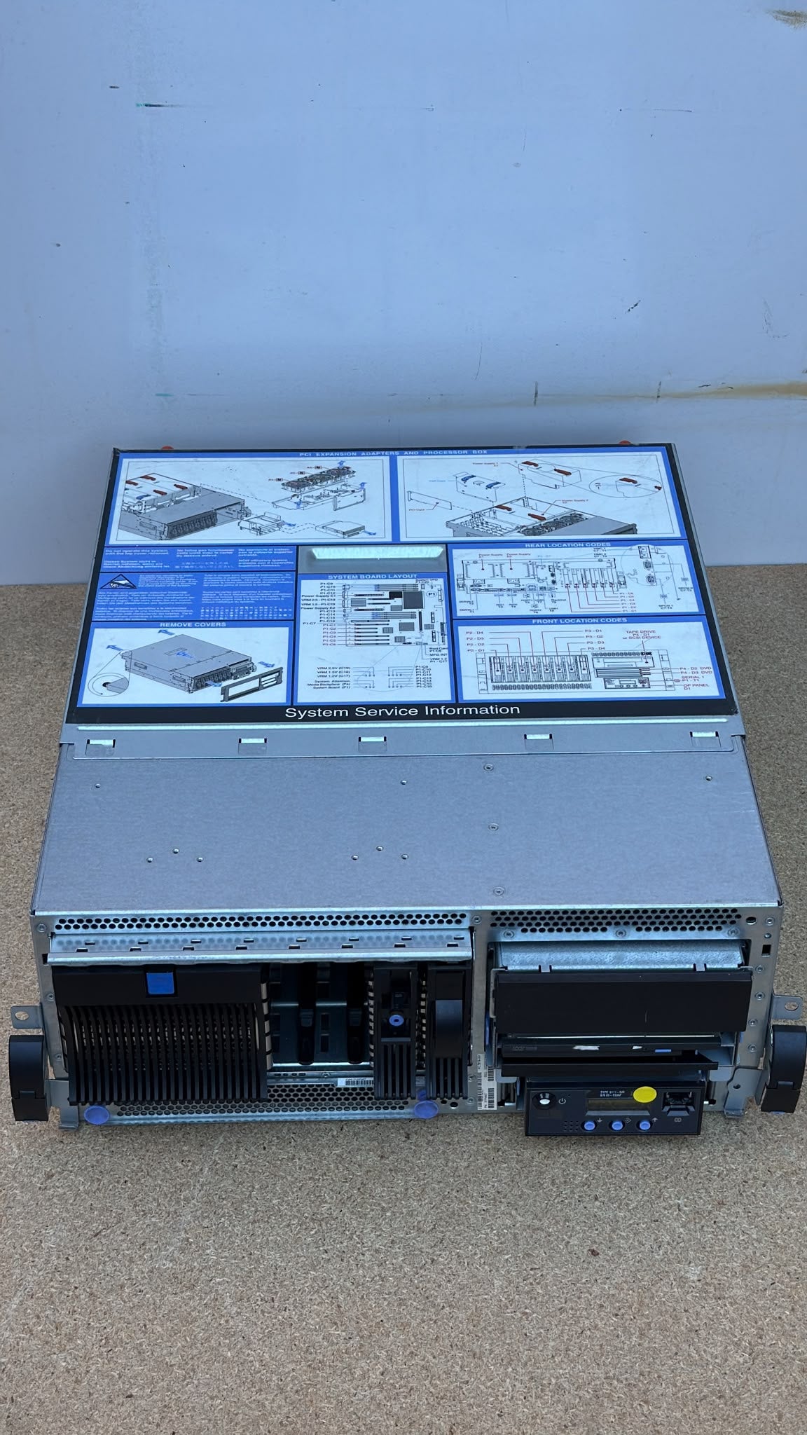 IBM eServer P5-520 1GB RAM PN:9111-520 2nd :9111-520: Alt () Other //