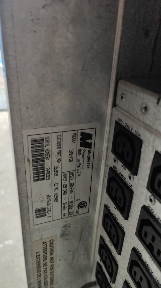 MAGNETEK TS3500 POWER DISTRIBUTION MODULE 240V IBM RoHS 24403999 2nd :: Alt () Other //