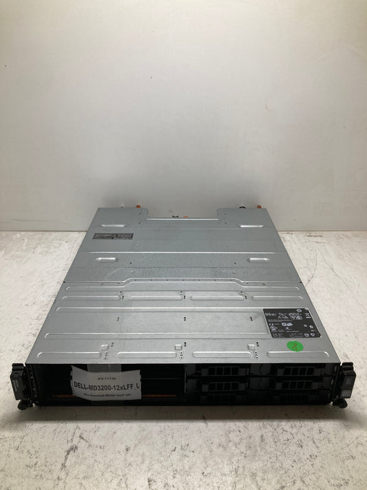 DELL-MD3200-12xLFF DELL PowerVault MD3200 Dual Controller LFF 12-Bay SAN SAS Storage Array (E03J)