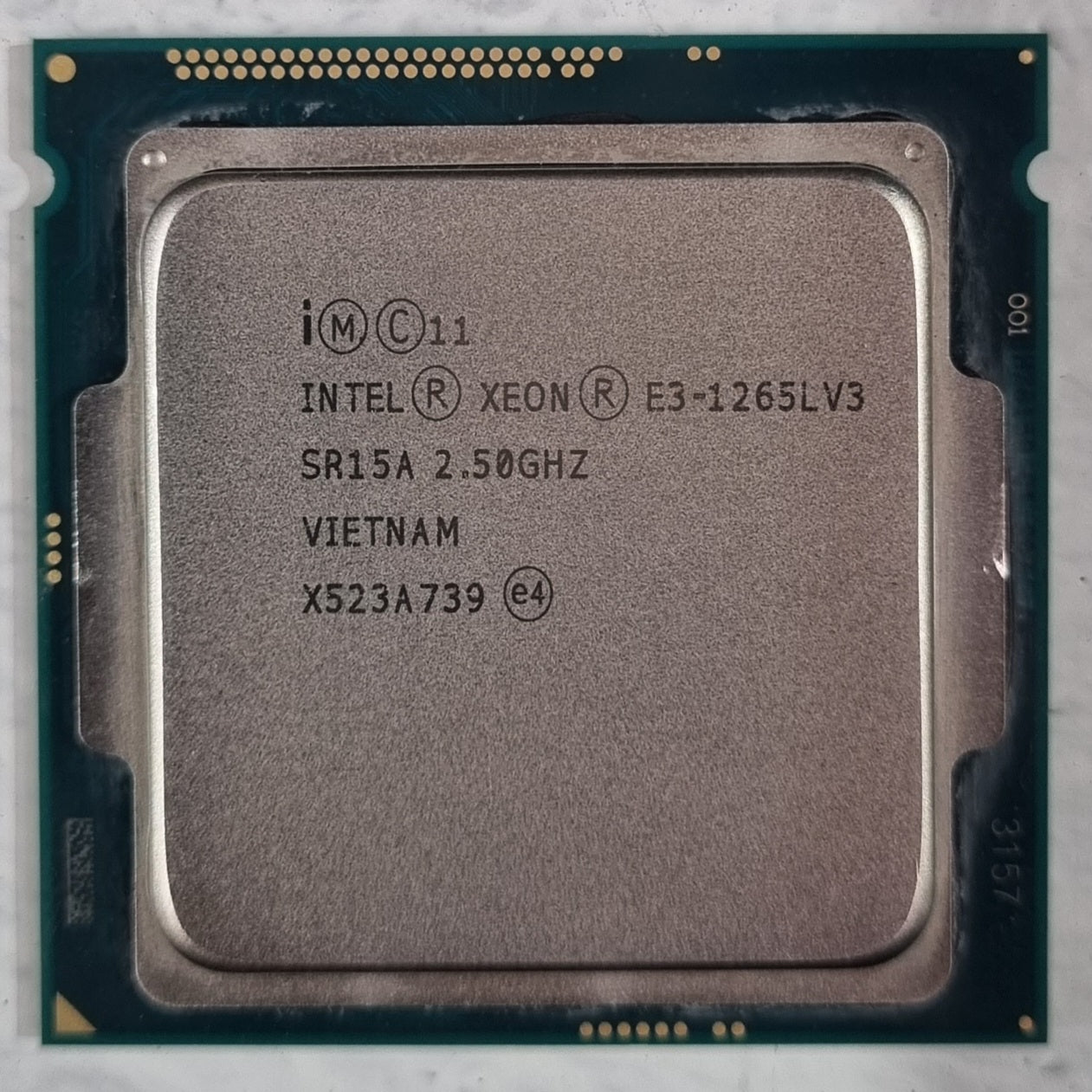 Intel Xeon E3-1265L V3 4 Cores 8M Cache 2.50 GHz Processor CPU PN: SR15A 2nd:: Alt() Other//