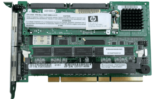 HP Dual-channel NetRAID 2M SCSI Controller PN:P3475A 2nd :P3475A: Alt () Other //