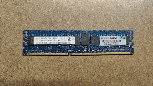 605312-071 HP 4GB PC3L-1600R DDR3 1Rx4 Memory RAM 2nd :605312-071: Alt () Other //