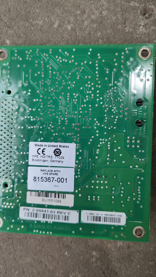 HP 815367-001 IEX4 board 2-00841-03