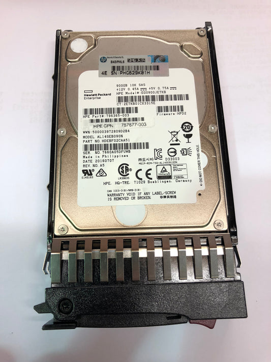 J9F47A HP MSA 900GB 12G SAS 10K SFF2.5IN Dual Port Ent 787647-001 2nd :787647-001: Alt (787647-001) Other //