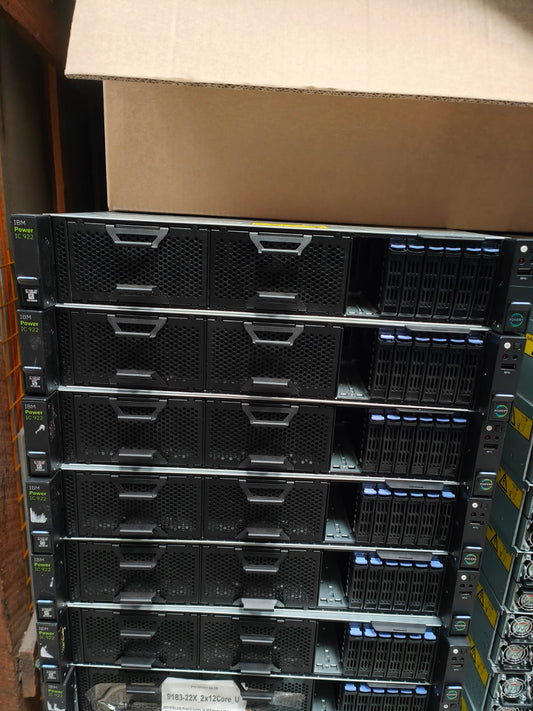 IBM Power IC922 9183-22X Power9 Server, 2x IBM Power 9 12 Core 02CY584, 2TB RAM 2nd :: Alt () Other //