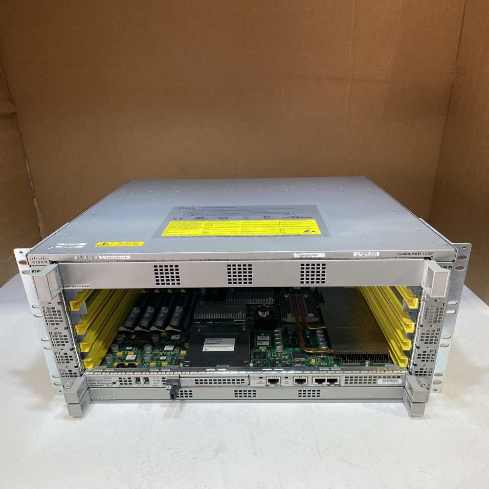 Cisco ASR1006 Chassis ASR 1000 Series Aggregation Router 2x ASR1006-PWR-AC 2nd :ASR1006: Alt () Other //