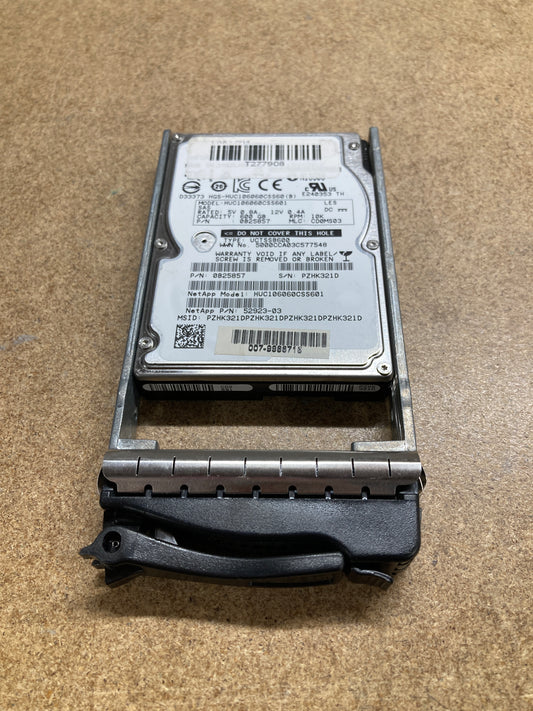 52923-03 NetApp 600GB SAS 10K RPM 6GB/s 2.5" HDD 2nd :HUC106060CSS601 007-9986716: Alt () Other /0B25857/