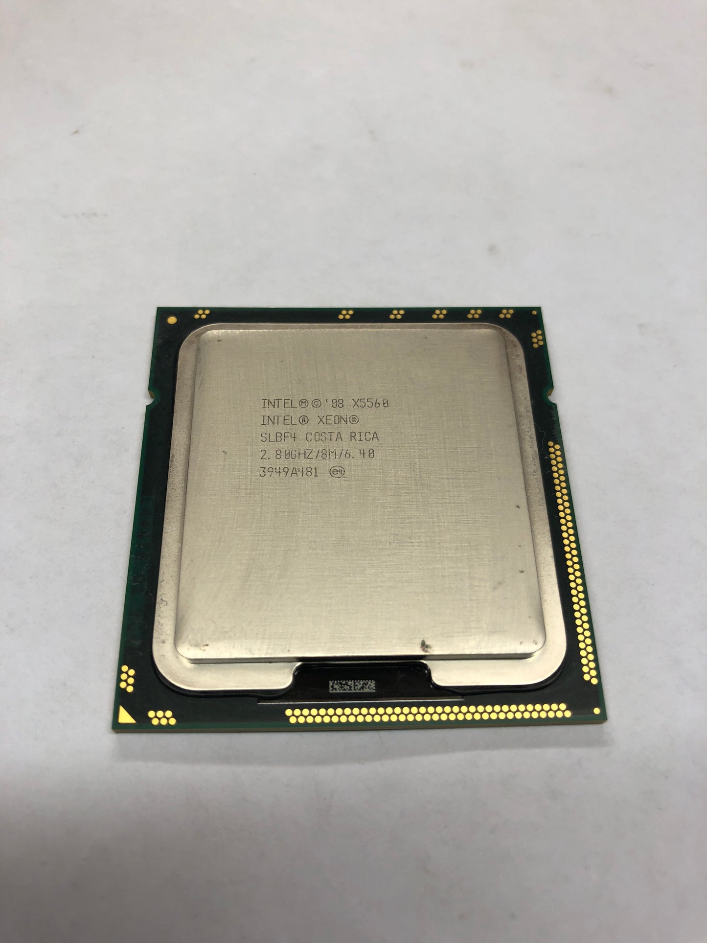 CPU Intel X5560 2.8GHz Quad-Core Processor PN:SLBF4 2nd :SLBF4: Alt () Other //