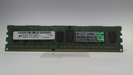 HP 4GB 1Rx4 PC3L-10600R-9-10-C2 Register DL380 G8p G8 DL360 664688-001 RAM PN:647893-B21 2nd :647893-B21: Alt () Other //