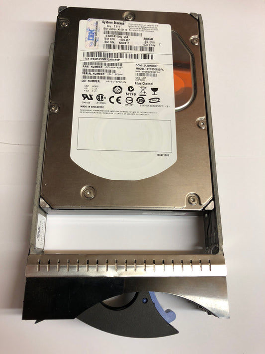 IBM 300GB 15K 4GB Fibre Channel Hard Drive 42D0410 42D0413 42D0417 2nd :42D0417: Alt (  1814-5415  1814 5415 ) Other //