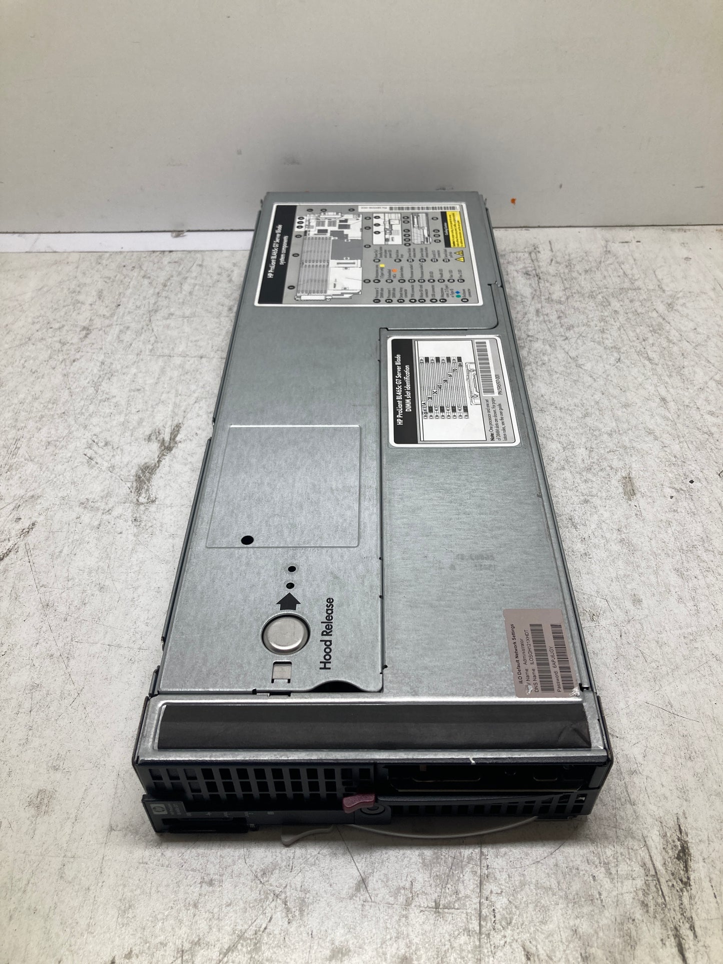 HP Blade Server BL465c G7 PN:518859-B21 2nd :518859-B21: Alt () Other //