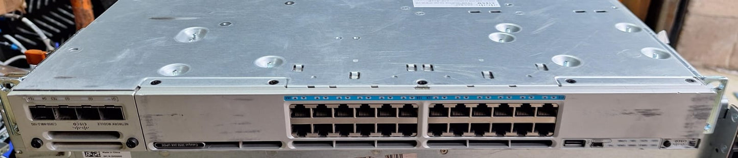 WS-C3850-24XU-E Cisco Catalyst 3850 - 24X UPoE 24-Port 10 Gigabit Ethernet Switch 2nd :: Alt () Other //