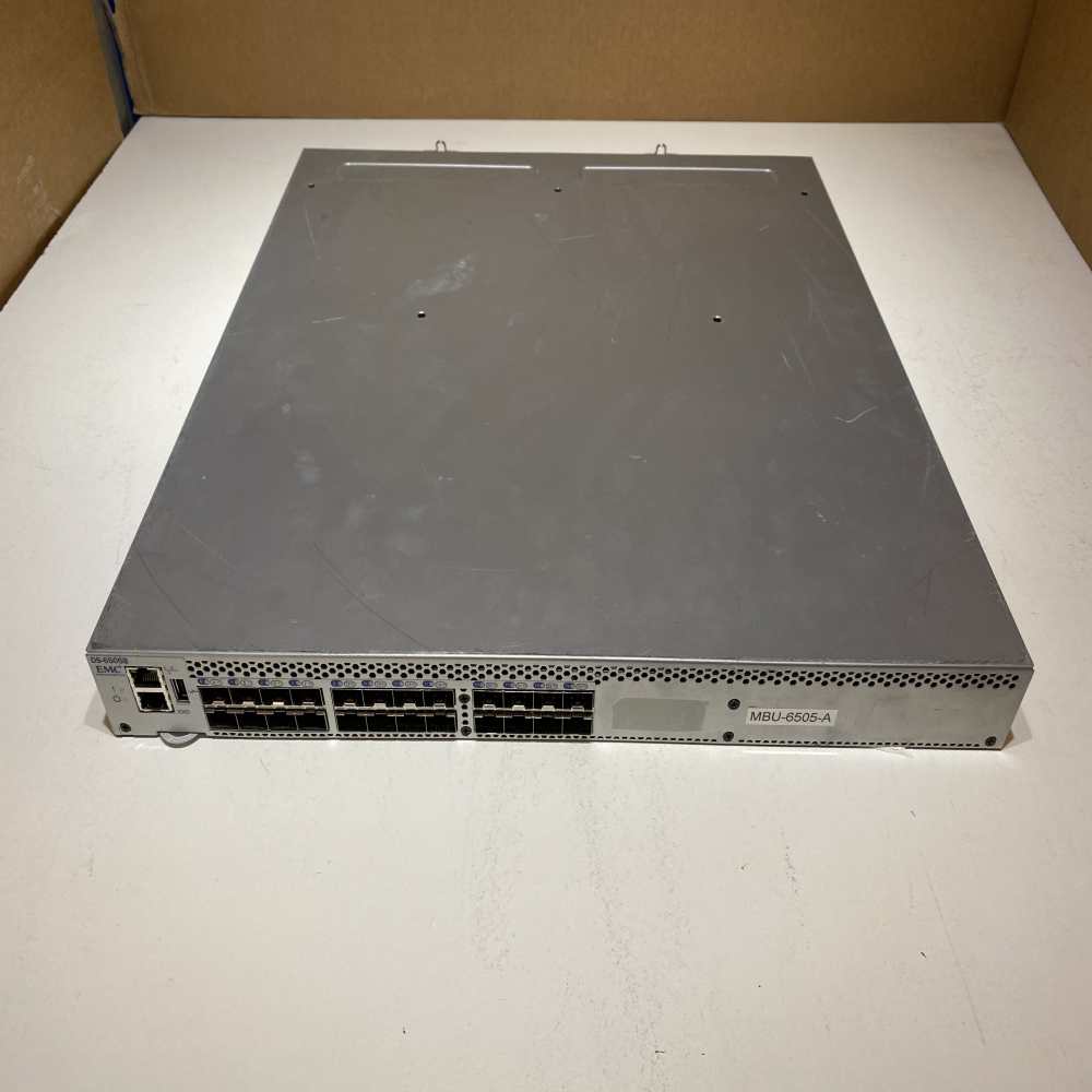 100-652-603 EMC Brocade 6505 DS-6505B BR-6505 16Gb SAN Switch 12 Active Ports 2x PSU 2nd :DS-6505B: Alt () Other /EM-6505-12-8G-0R/