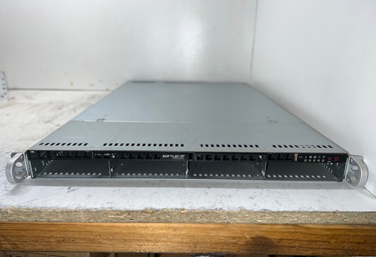 SuperMicro  1U CTO E5-V2 Processor support M/brd X9DRi-LN4F+ 4x 3.5 disk bays 1U Rackmount Server SMCH04-1U-4x3.5-E5-V2 2nd :: Alt () Other /CSE-815TQ/