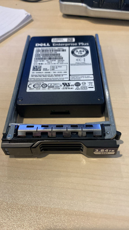 4NMJF_CMP_98-100% Dell compellent 3.84tb 12gbps, 98-100 health SSD hard disk drive 2nd :: Alt () Other //